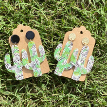Load image into Gallery viewer, Cactus Acrylic Earrings (additional style)