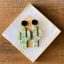 Load image into Gallery viewer, Cactus Acrylic Earrings (additional style)