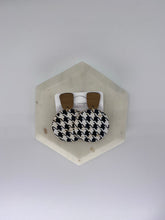 Load image into Gallery viewer, Houndstooth Cork with Wood Accent