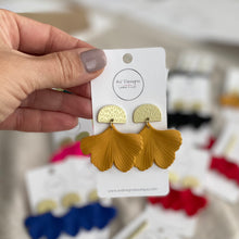 Load image into Gallery viewer, Ginkgo Acrylic Earrings (more colors available)