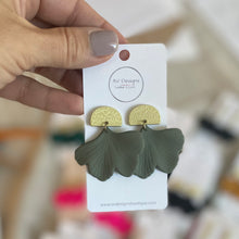 Load image into Gallery viewer, Ginkgo Acrylic Earrings (more colors available)