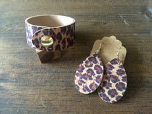 Load image into Gallery viewer, Leopard Cork Earrings (additional styles)
