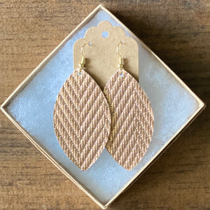 Rose Gold Zigzag Leather (additional styles)