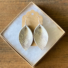 Load image into Gallery viewer, Urban Snakeskin Leather Earrings (additional styles)