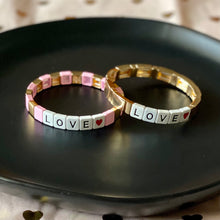 Load image into Gallery viewer, LOVE Tila Bracelet (2 colors available)
