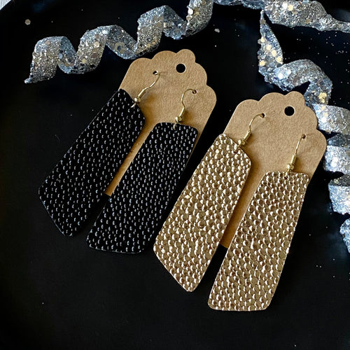 “Pop the Bubbly” Leather Gem