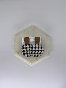 Houndstooth Cork with Wood Accent