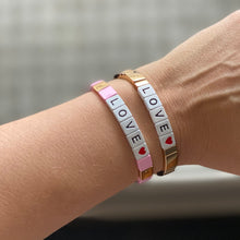 Load image into Gallery viewer, LOVE Tila Bracelet (2 colors available)