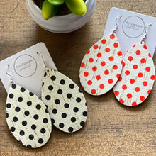 Load image into Gallery viewer, Disney Polka Dot Teardrops (red or black)