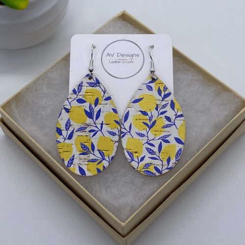 Lemon Cork Teardrops