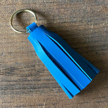 Load image into Gallery viewer, Soft Leather Tassel Keychains