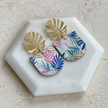Load image into Gallery viewer, Palm Beach Cork Statement Earring